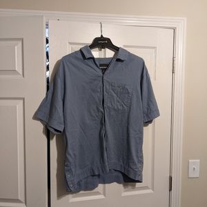 Woolrich Chambray men's XL button down shirt sleeve shirt